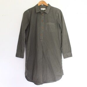 Madewell Utility Shirt Dress Small